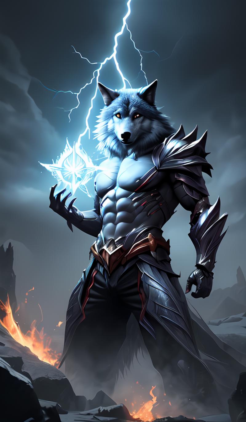 12193-1998441143-magic humanoid strong wolf sorcerer casting a powerful arcane magic spell, fire, ice, lightning, fantasy, occult, mystical, maje.png